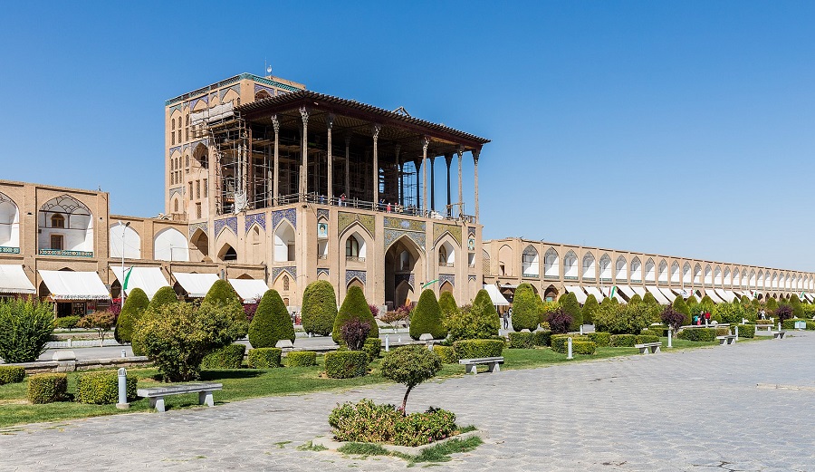 عمارت کاخ عالی‌قاپو اصفهان