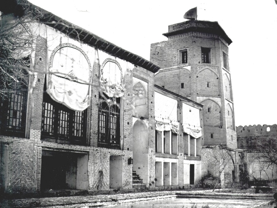 عکس قدیمی کاخ سلیمانیه