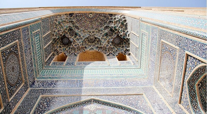 کاشی کاری مسجد جامع یزد