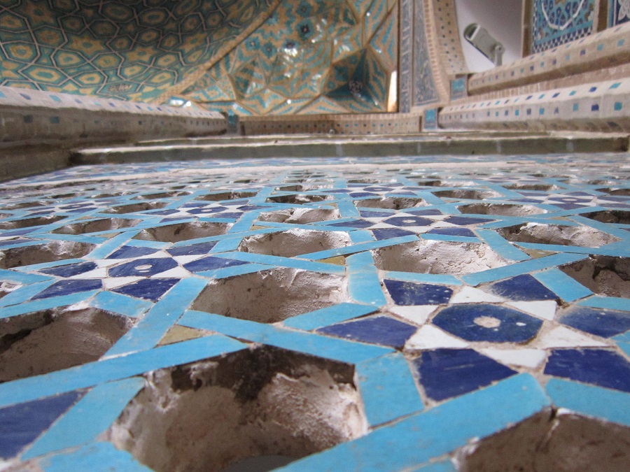 کشی کاری مسجد جامع در یزد
