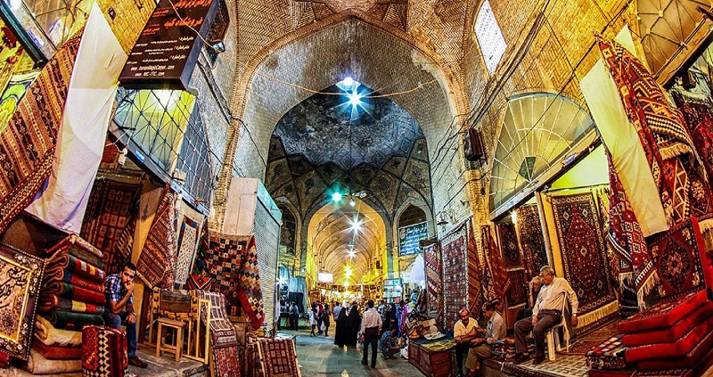 معماری بازار وکیل شیراز