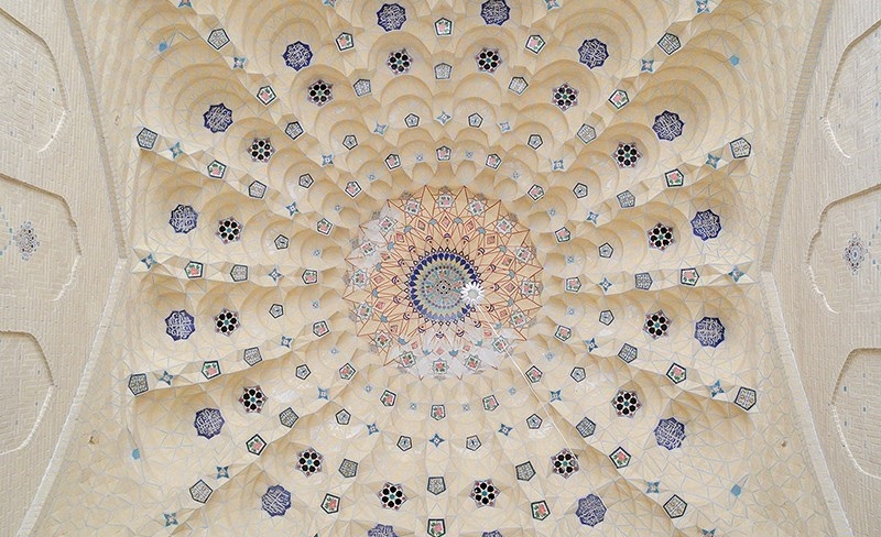 معماری مسجد جامع عتیق در شیراز