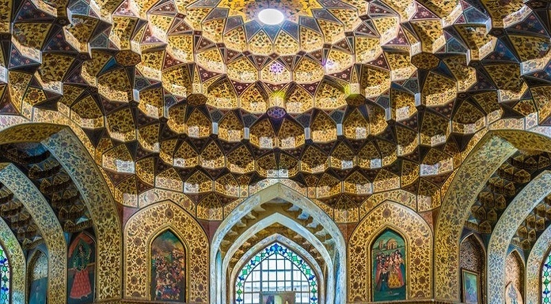 معماری موزه پارس باغ نظر شیراز