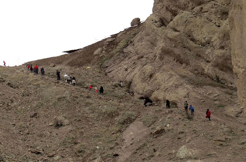 مسیر دسترسی به قلعه الموت قزوین