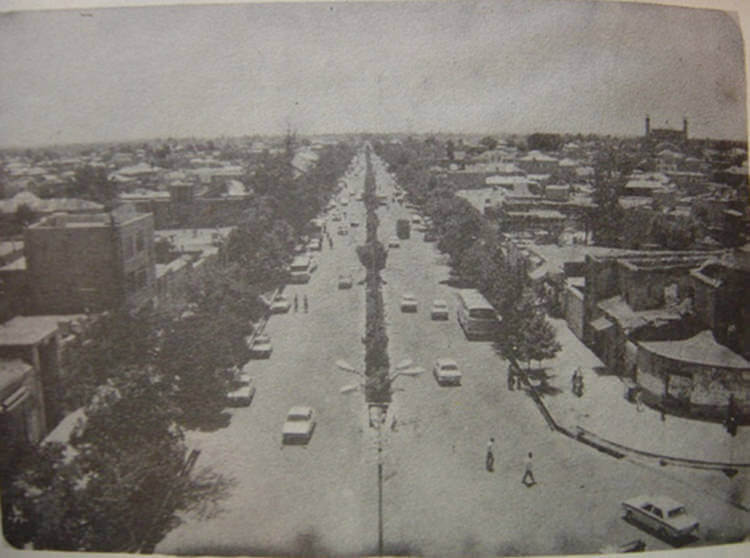 عکس قدیمی خیابان سپه قزوین