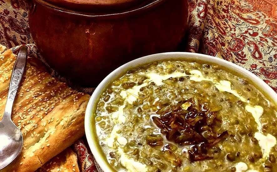 آش روزه از غذاهای محلی کرمان به همراه طرز تهیه - دوستداران ایران