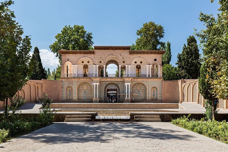 عمارت ورودی باغ شاهزاده ماهان کرمان