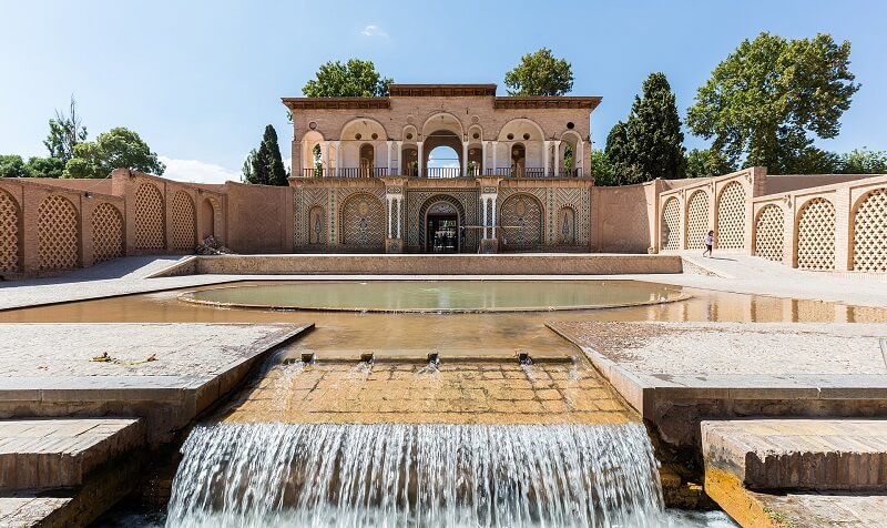 ورودی باغ شاهزاده ماهان کرمان